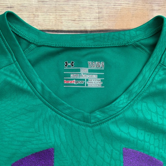 Under Armour Green Athletic Tee - Picture 2 of 5